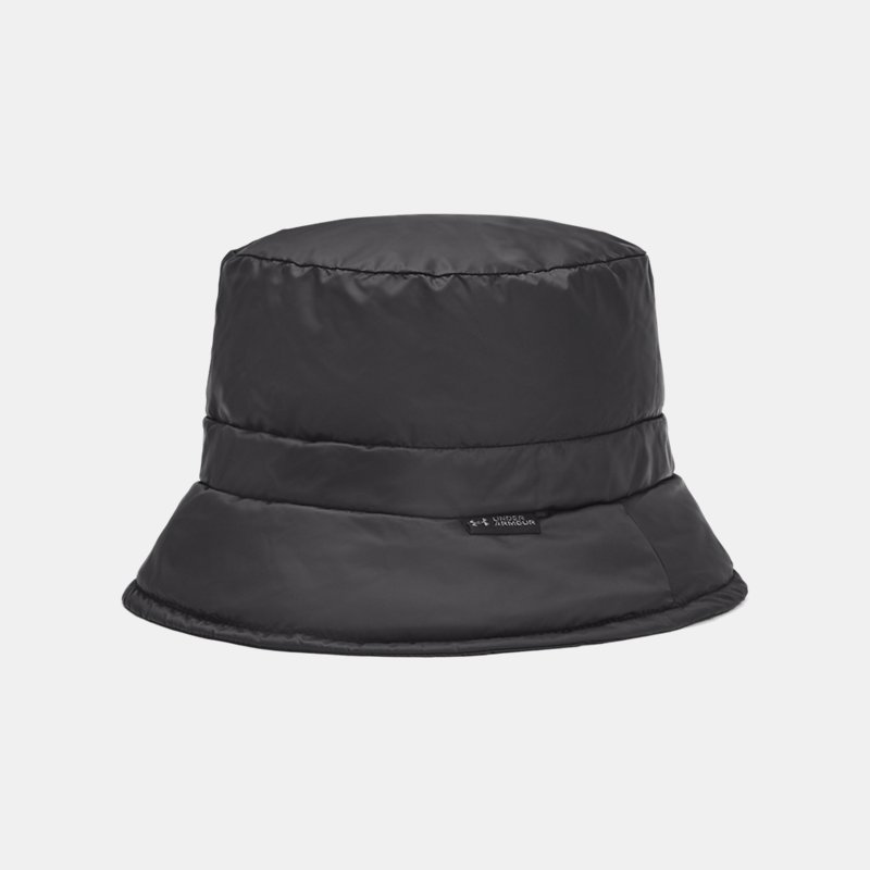 Unisex  Under Armour  Insulated Adjustable Bucket Hat Black / Jet Gray S/M